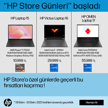 HP Store Günleri Başladı!