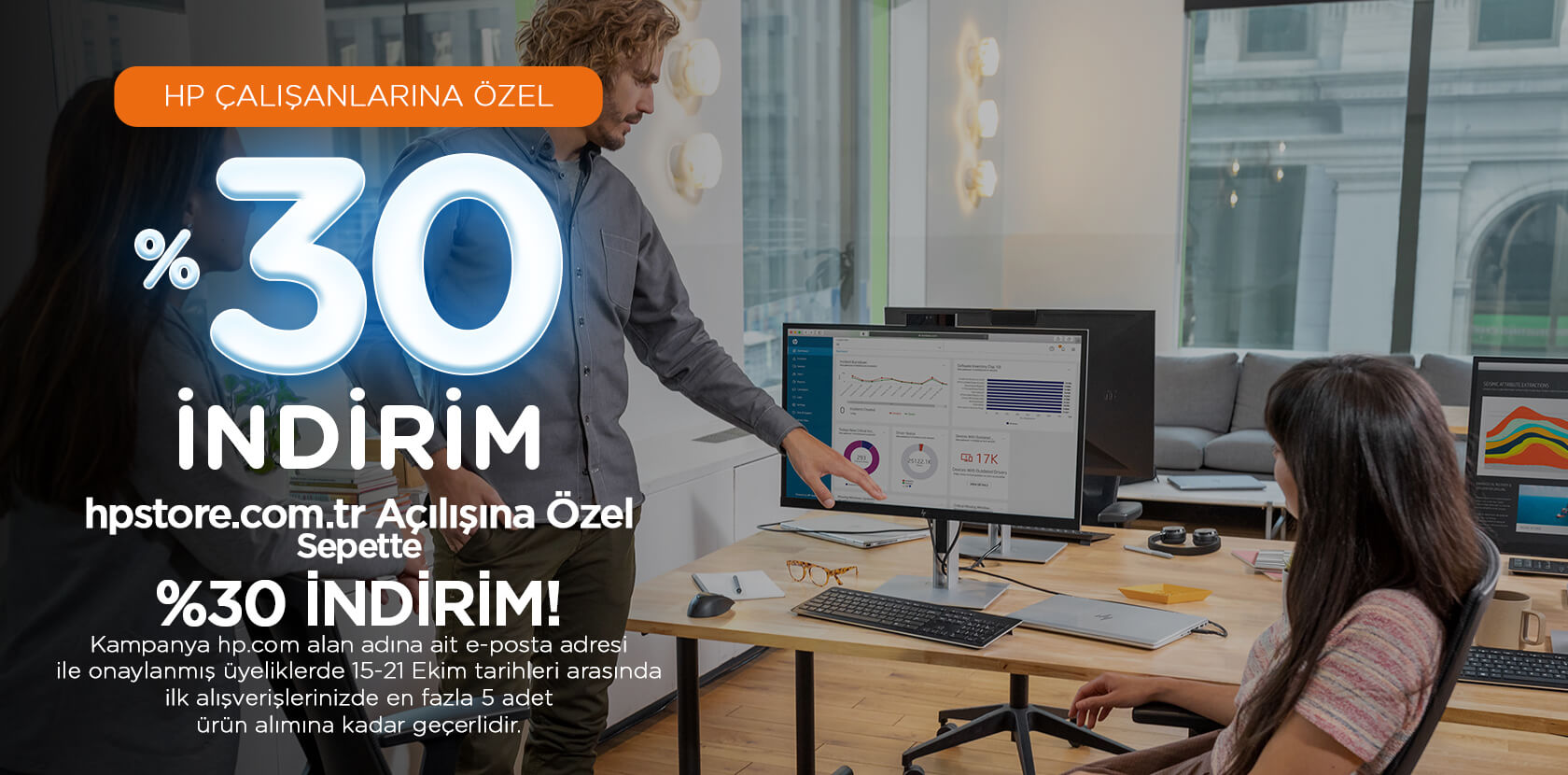 HP Çalışanlarına Özel %30 İndirim