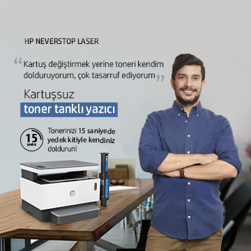 HP Neverstop Laser - Kartuşsuz Toner Tanklı Yazıcı