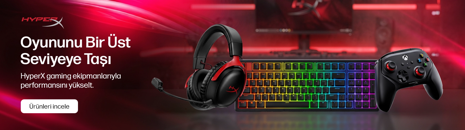 HyperX ile Oyununu Bir Üst Seviyeye Taşı