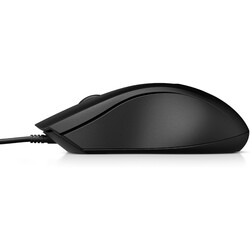 HP 100 Kablolu Mouse - Siyah 6VY96AA - Thumbnail