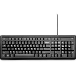HP 100 Kablolu Klavye Türkçe - Siyah 2UN30AA - Thumbnail (0)