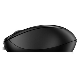 HP 1000 Kablolu Mouse - Siyah 4QM14AA - Thumbnail (2)