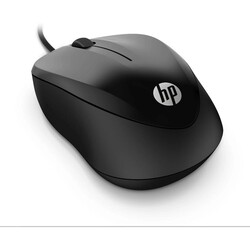 OUTLET HP 1000 USB Kablolu Mouse Siyah 4QM14AA - Thumbnail (1)