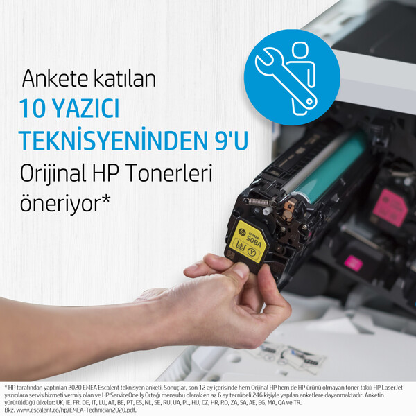 Orijinal HP 117A Toner Kartuşu Kırmızı W2073A