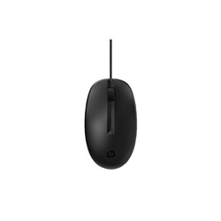 HP 125 USB Kablolu Mouse Siyah 265A9UT - Thumbnail (0)