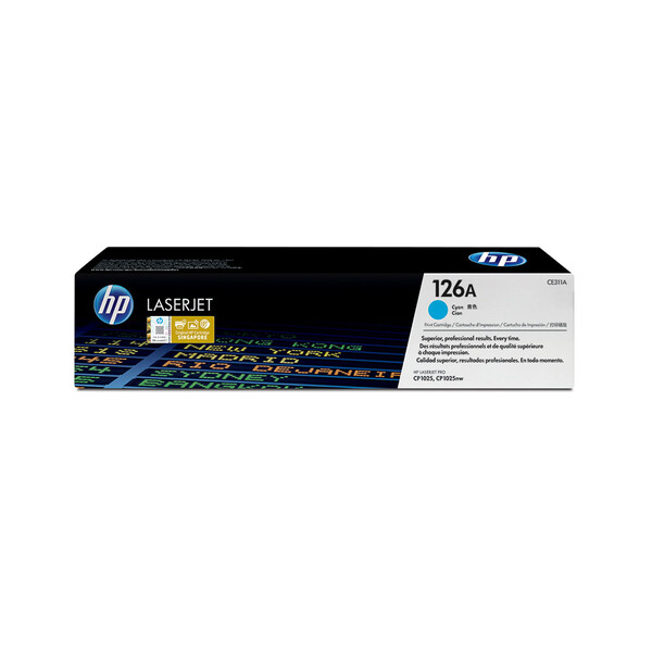 Orijinal HP 126A Toner Kartuşu Mavi CE311A