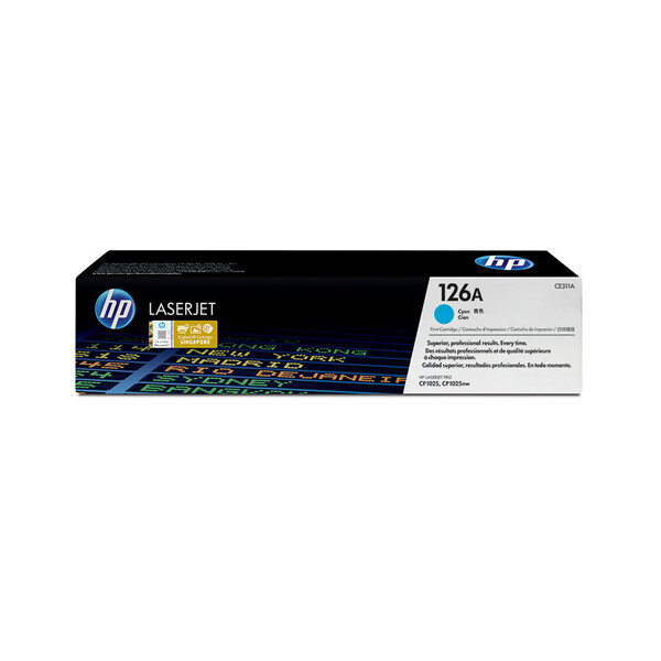 Orijinal HP 126A Toner Mavi CE311A