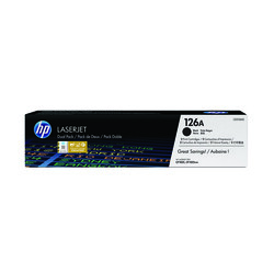 Orijinal HP 126A Toner Kartuşu Siyah 2'li Paket CE310AD - Thumbnail