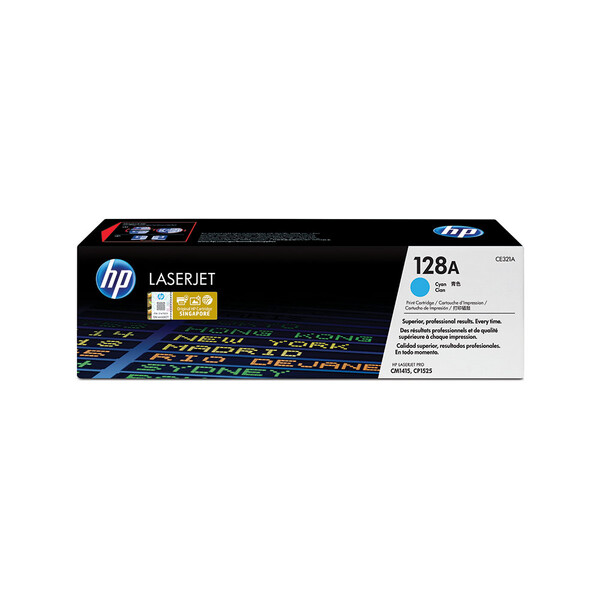 Orijinal HP 128A Toner Kartuşu Mavi CE321A