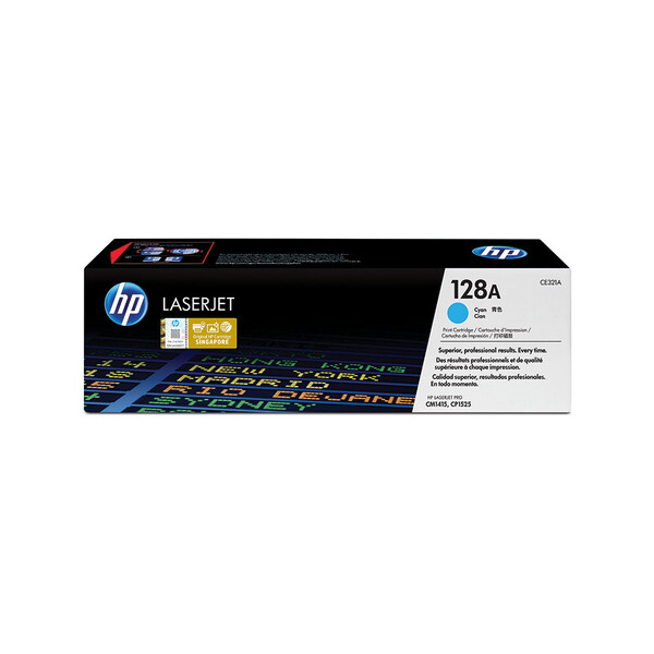 Orijinal HP 128A Toner Mavi CE321A