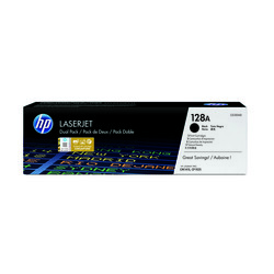 Orijinal HP 128A Toner Siyah 2'li Paket CE320AD - Thumbnail (0)