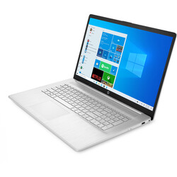HP Laptop 17-CP0001NT AMD Ryzen 7 5700U 8GB RAM 512GB SSD AMD Radeon 17.3 inç FHD Windows 10 Home Gümüş 4G6H6EA - Thumbnail (1)