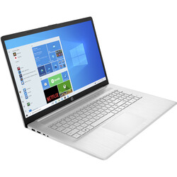 HP Laptop 17-CP0001NT AMD Ryzen 7 5700U 8GB RAM 512GB SSD AMD Radeon 17.3 inç FHD Windows 10 Home Gümüş 4G6H6EA - Thumbnail (2)