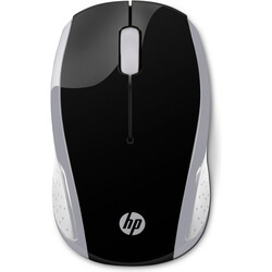 HP 200 Kablosuz Mouse - Siyah & Gümüş 2HU84AA - Thumbnail (0)