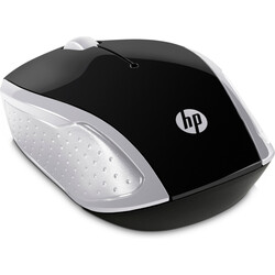 HP 200 Kablosuz Mouse - Siyah & Gümüş 2HU84AA - Thumbnail (1)