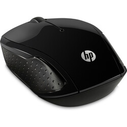 HP 200 Kablosuz Mouse - Siyah X6W31AA - Thumbnail (1)
