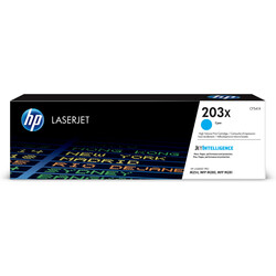 Orijinal HP 203X Toner Kartuşu Mavi CF541X - Thumbnail (0)