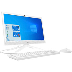 HP 21-B0003NT Intel Core i5-1035G1 4GB RAM 256GB SSD Intel UHD 20.7 inç FHD Windows 10 Home Beyaz All In One PC 4J292EA - Thumbnail (2)