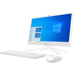 HP 21-B0003NT Intel Core i5-1035G1 4GB RAM 256GB SSD Intel UHD 20.7 inç FHD Windows 10 Home Beyaz All In One PC 4J292EA - Thumbnail (1)