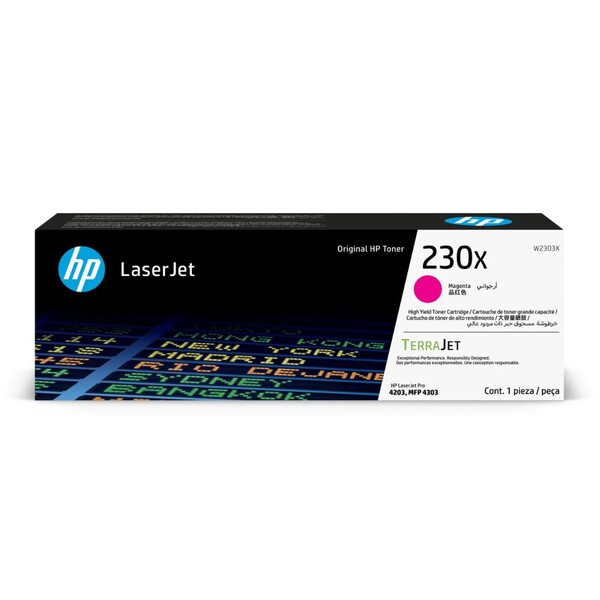 Orijinal HP 230X Kırmızı Toner W2303X