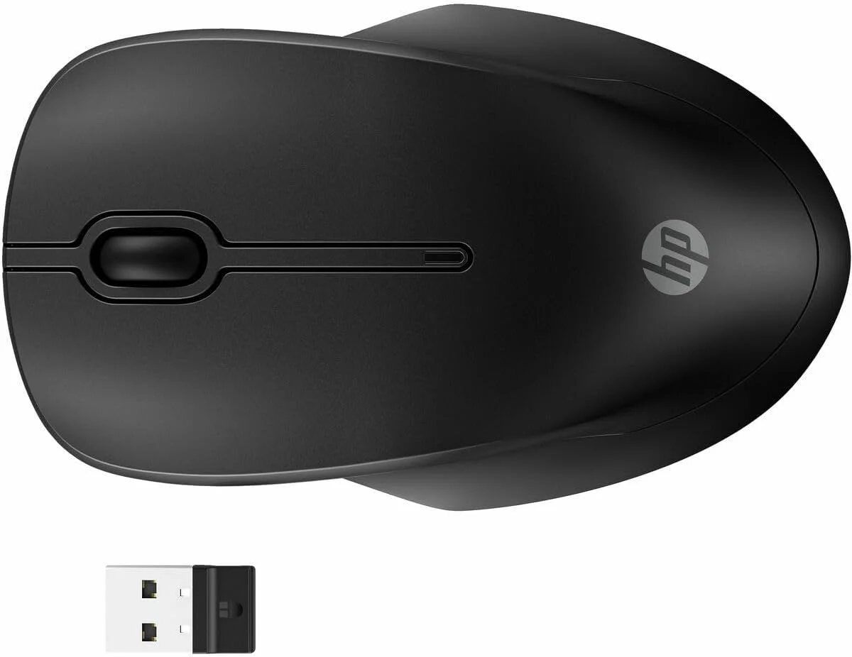HP 255 Dual Bluetooth Kablosuz Mouse Siyah 8R3U1AA - Thumbnail (1)