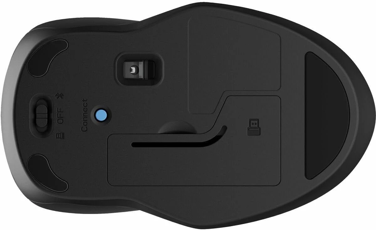 HP 255 Dual Bluetooth Kablosuz Mouse Siyah 8R3U1AA - Thumbnail (2)