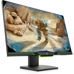 HP 27XQ 27 inç 1ms (HDMIDisplay) QHD 75 Hz FreeSync LED Gaming Monitör Siyah 3WL54AA - Thumbnail (2)