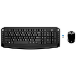 HP 300 Kablosuz Klavye & Mouse Kombo Set Türkçe - Siyah 3ML04AA - Thumbnail (0)