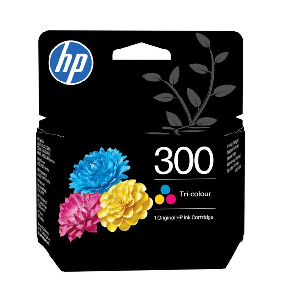 Orijinal HP 300 Mürekkep Kartuşu Üç Renkli CC643EE