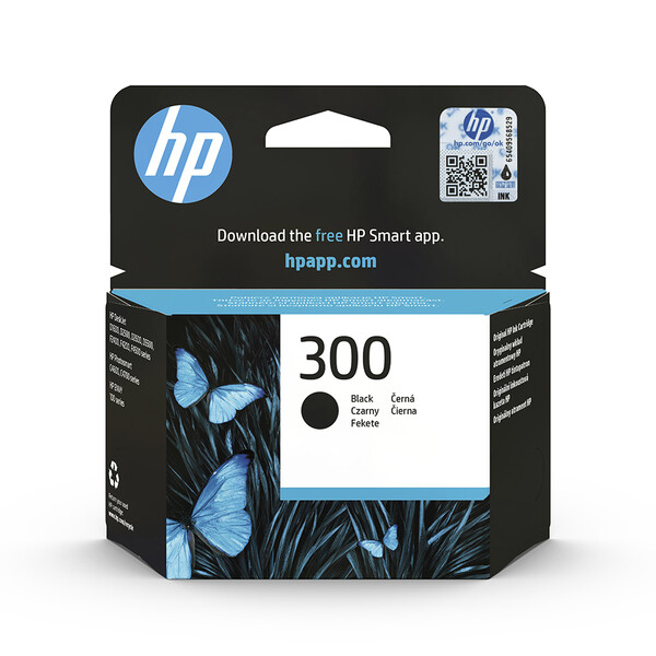 Orijinal HP 300 Mürekkep Kartuşu Siyah CC640EE
