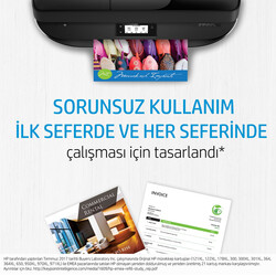 Orijinal HP 300 Mürekkep Kartuşu Siyah CC640EE - Thumbnail