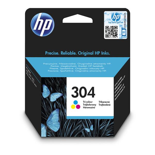 Orijinal HP 304 Mürekkep Kartuşu Üç Renkli N9K05AE
