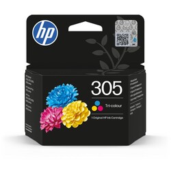 Orijinal HP 305 Mürekkep Kartuşu Üç Renkli 3YM60AE - Thumbnail (0)