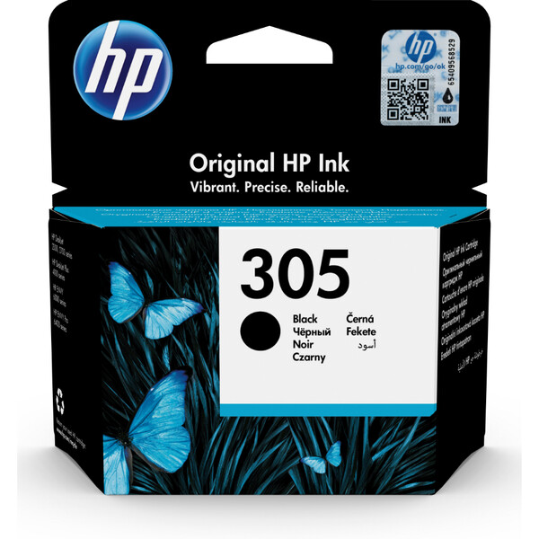 Orijinal HP 305 Mürekkep Kartuşu Siyah 3YM61AE