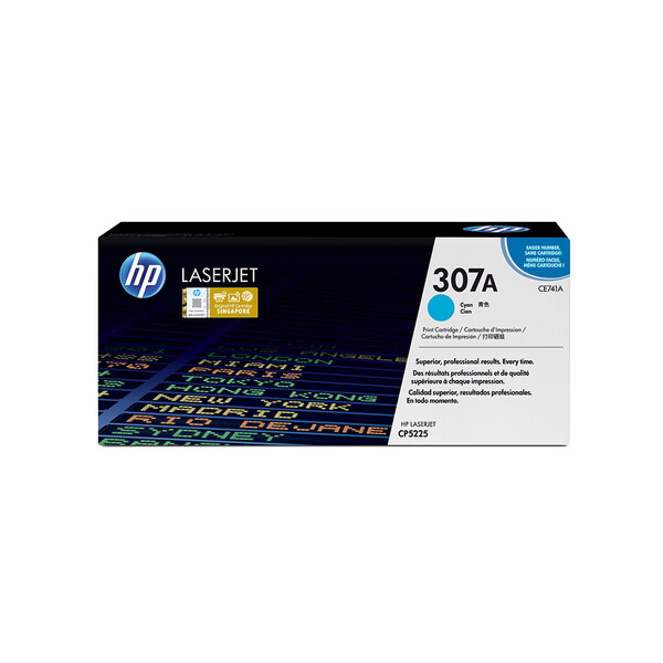 Orijinal HP 307A Toner Kartuşu Mavi CE741A