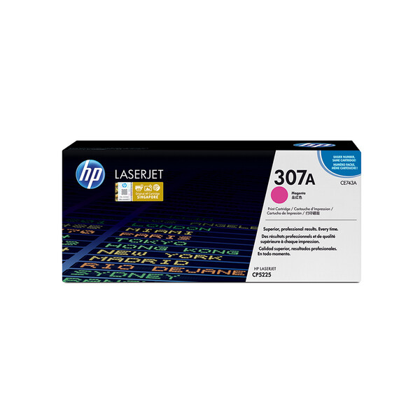 Orijinal HP 307A Toner Kartuşu Kırmızı CE743A