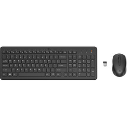 HP 330 Kablosuz Klavye Mouse Seti Siyah 2V9E6AA - Thumbnail (0)
