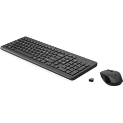 HP 330 Kablosuz Klavye Mouse Seti Siyah 2V9E6AA - Thumbnail (1)