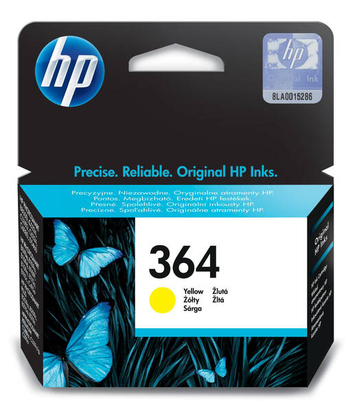 Orijinal HP 364 Mürekkep Kartuşu Sarı CB320EE