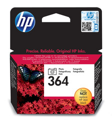 Orijinal HP 364 Mürekkep Kartuşu Fotoğraf Siyahı CB317EE - Thumbnail