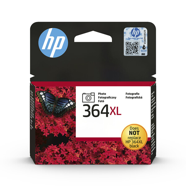 Orijinal HP 364 XL Mürekkep Kartuşu Fotoğraf Siyahı CB322EE