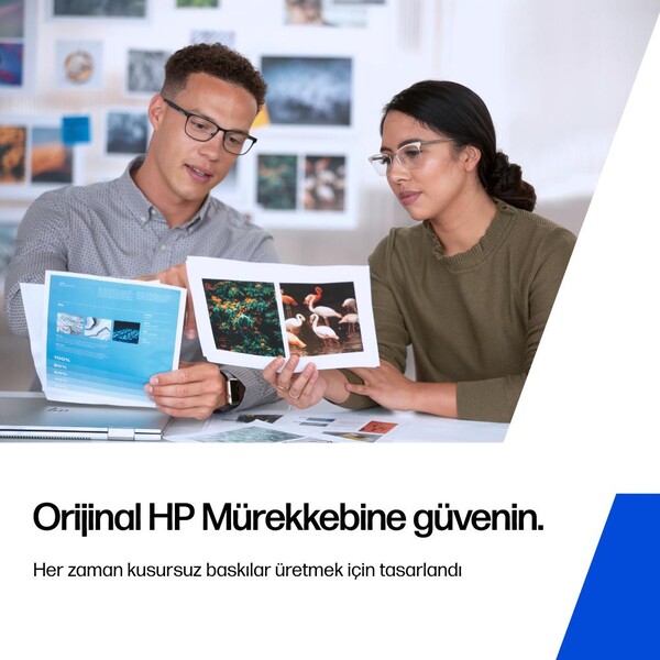 Orijinal HP 37 Siyah Mürekkep Kartuşu 7FP45AE