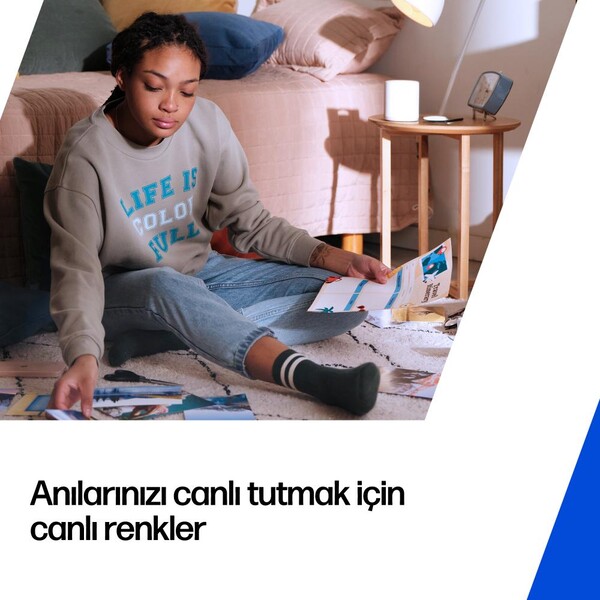 Orijinal HP 37 Üç Renkli Mürekkep Kartuşu 7FP44AE