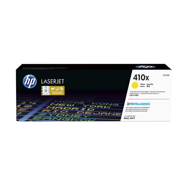 Orijinal HP 410X Toner Kartuşu Sarı CF412X