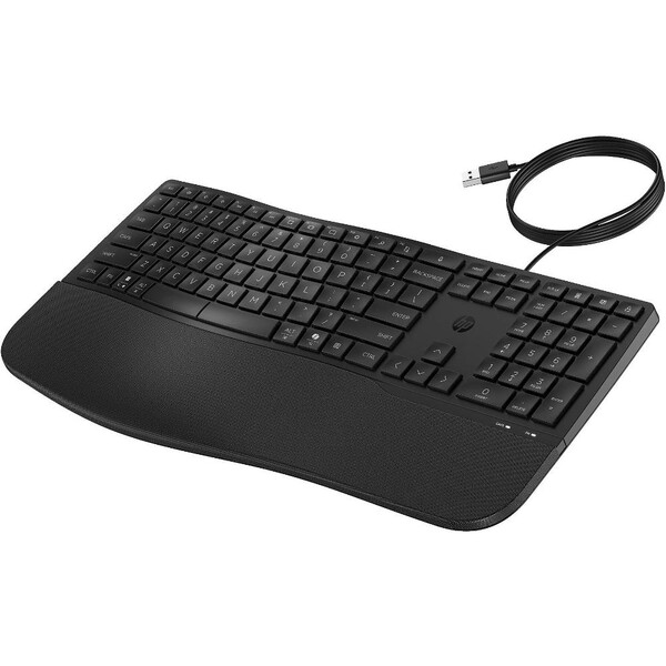 HP 480 Comfort Kablolu USB-A Klavye Siyah 8T6M1AA