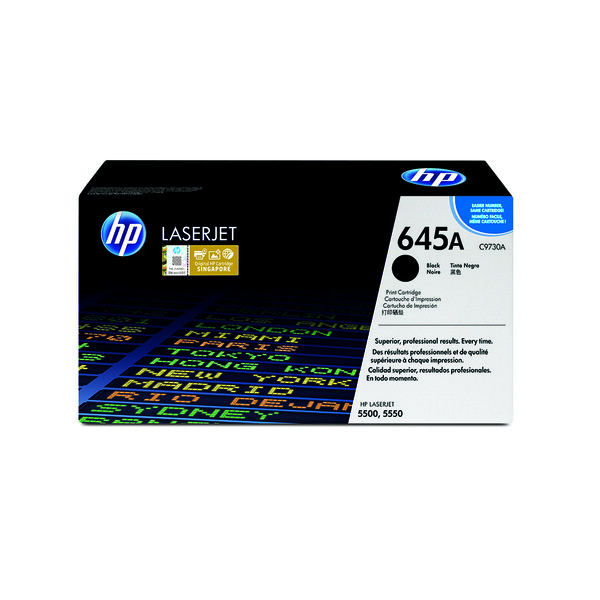 Orijinal HP 645A Toner Siyah C9730A