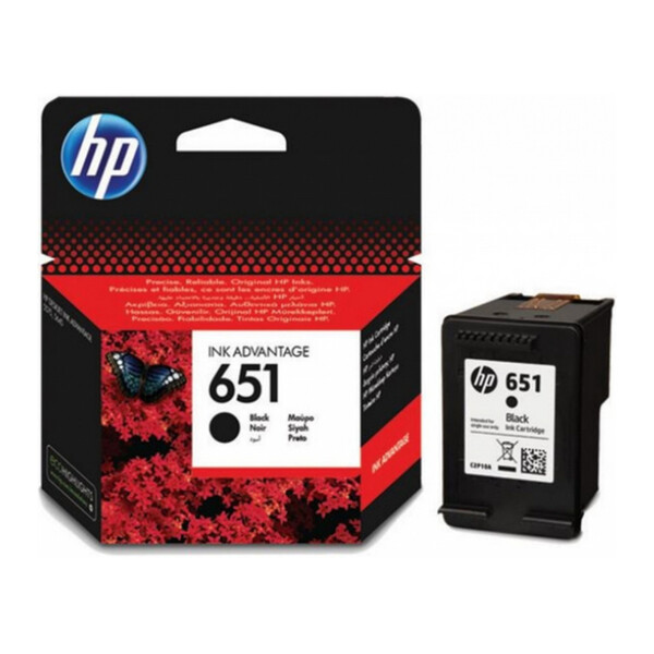 Orijinal HP 651 Mürekkep Kartuşu Siyah C2P10AE