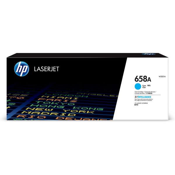 Orijinal HP 658A Toner Mavi W2001A