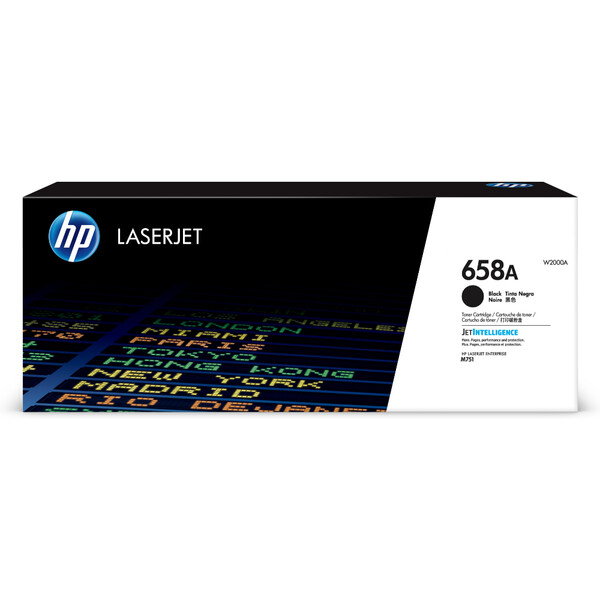 Orijinal HP 658A Toner Siyah W2000A